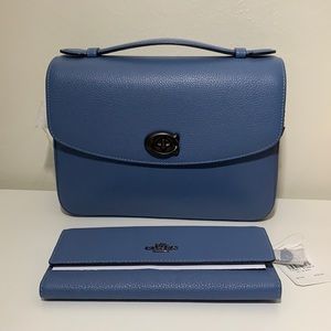 Coach Cassie Crossbody in Stone Blue
